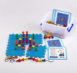 Мозаика Peg Board большая. Набор для группы