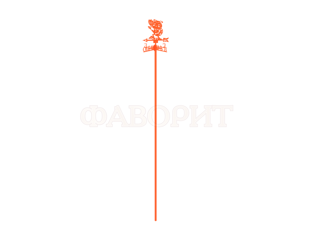 Флюгер с указателем сторон света Флюгер с указателем сторон света