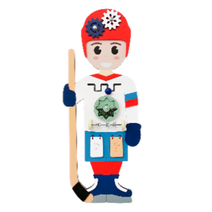 Бизиборд «Хоккеист»