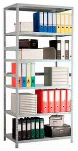 Стеллаж медицинский металлический Промет СТМ MS 220/100x30/6